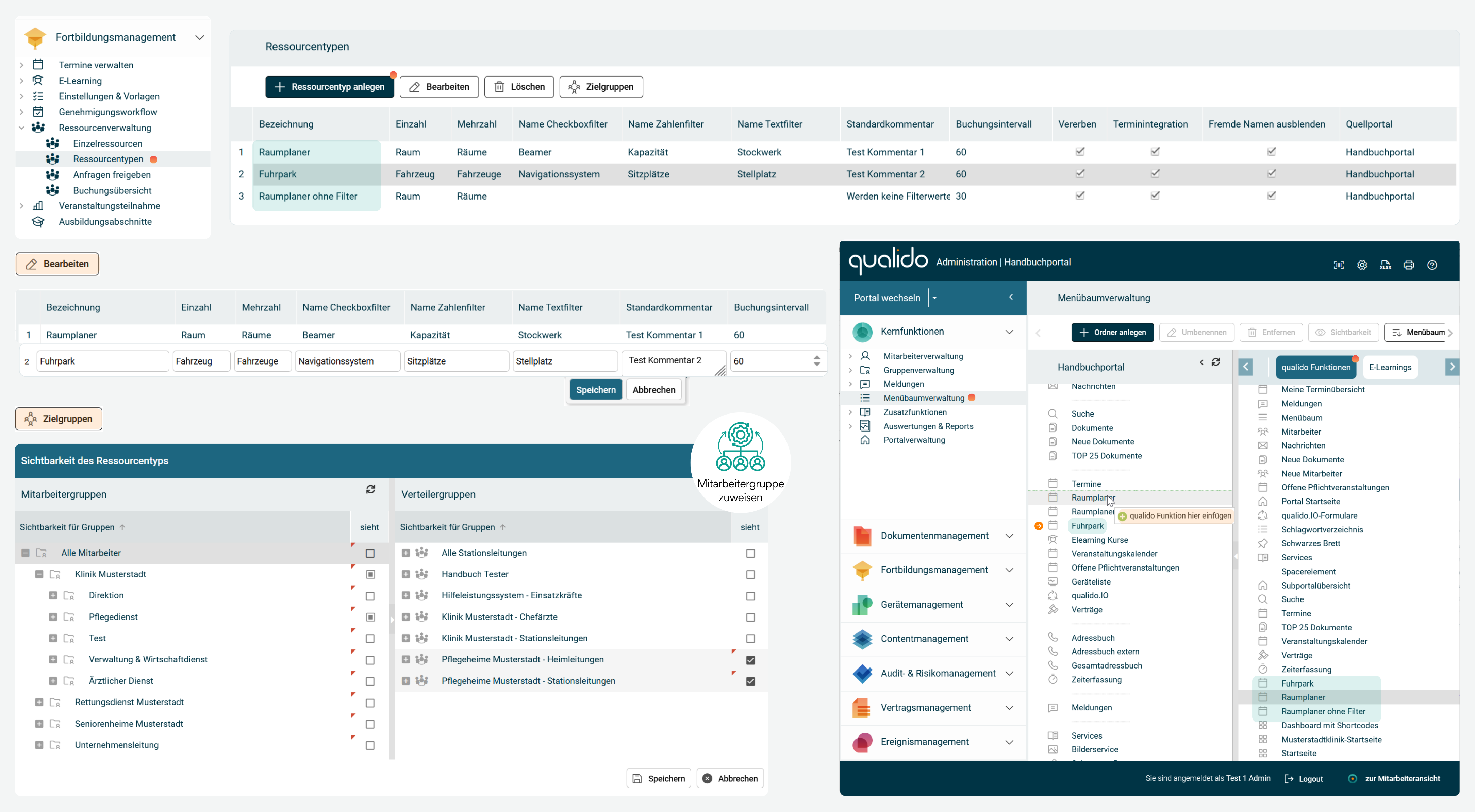 Ressourcentypen anlegen